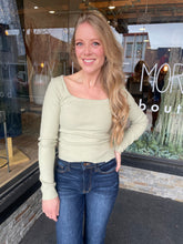 Grace Tea Green Sweater