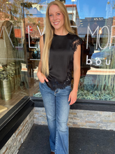 Kendra Mixed Lace Top