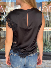 Kendra Mixed Lace Top