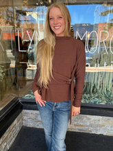 Paige Belted Detail Top