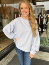 Mallory Blue Top