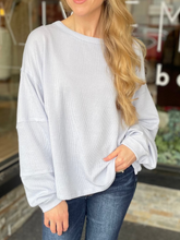 Mallory Blue Top