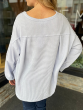 Mallory Blue Top