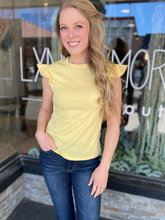 Maritza Yellow Top
