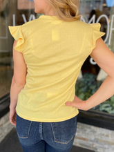 Maritza Yellow Top