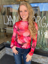 Dulce Floral Mesh Top