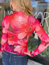 Dulce Floral Mesh Top