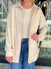 Kaylee Faux Suade Shacket