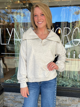Deanna Half Zip Sweatshirt