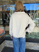 Deanna Half Zip Sweatshirt