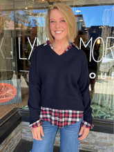 Melinda Mixed Layered Sweater