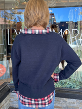 Melinda Mixed Layered Sweater