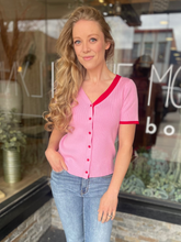 Lucinda Pink Cardigan