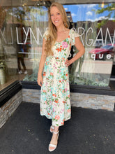 Rosalinda Floral Midi Dress