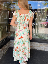 Rosalinda Floral Midi Dress