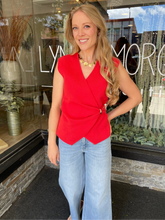 Adeline Wrap Knit Top
