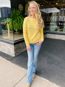 Amanda Yellow Sweater