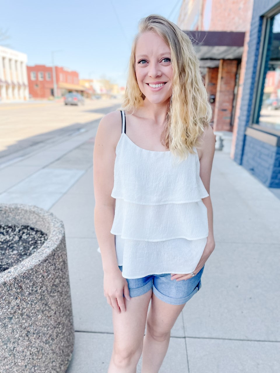 Samantha Ivory Tank