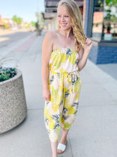 Lila Palm Jumpsuit