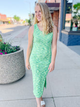 Piper Green Midi Dress
