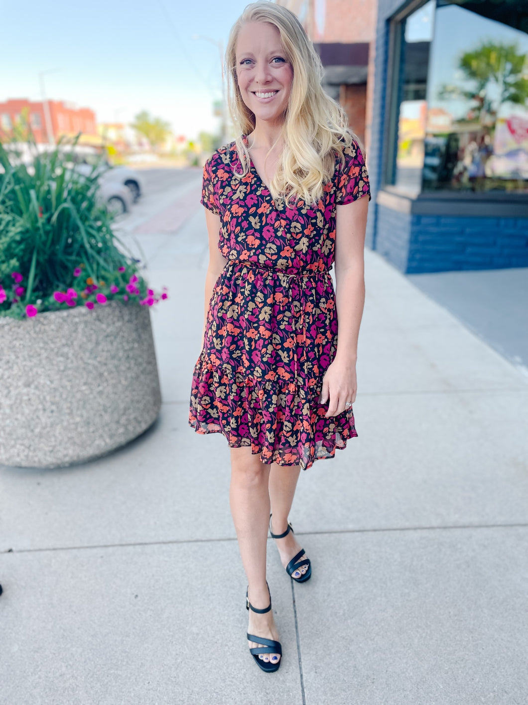 Ellison Floral Dress