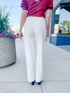 Paityn Cream Trousers