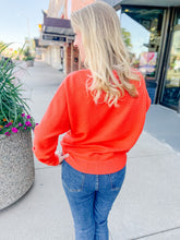 Jaylene Orange Sweater