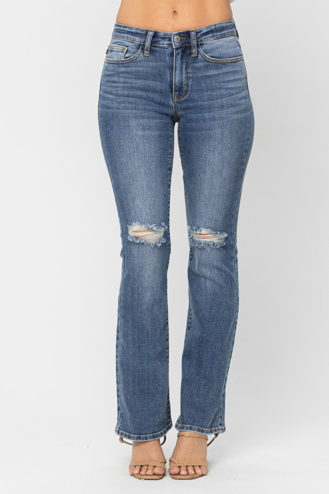 Kayden Mid-Rise Boot Cut