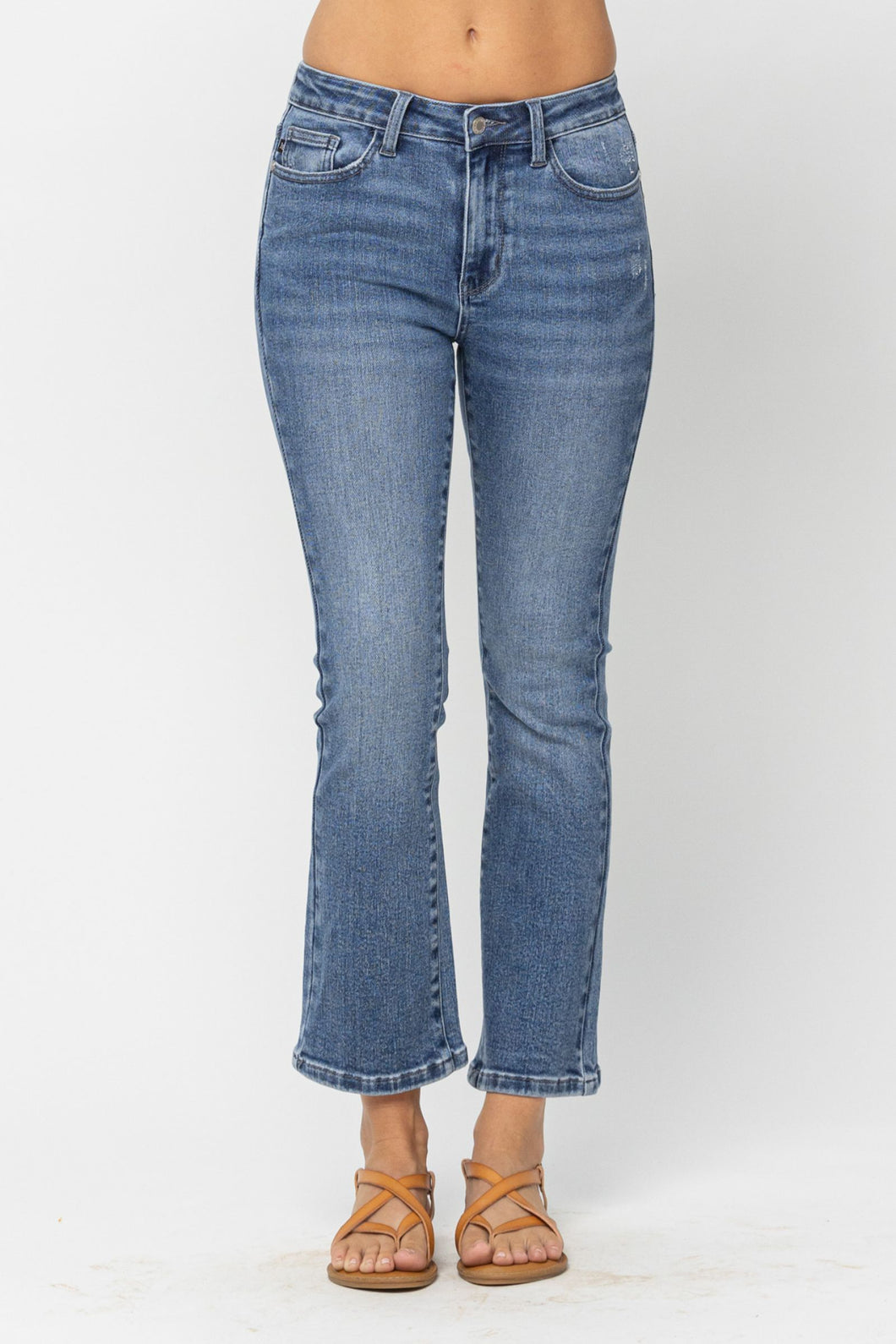 Jess Mid-Rise Cropped Boot Cut