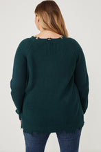 Frankie Hunter Green Sweater
