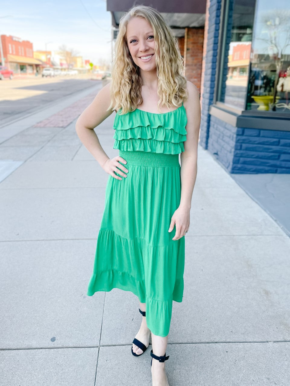 Ryder Emerald Dress